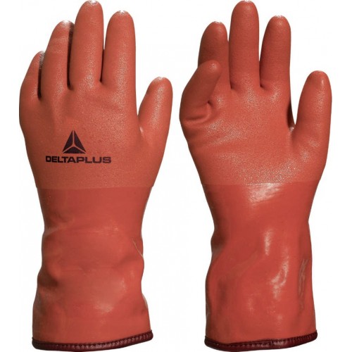 VE760 PETRO PVC (EN374 AKL ve EN511 121) Akrilik kaplama 30cm